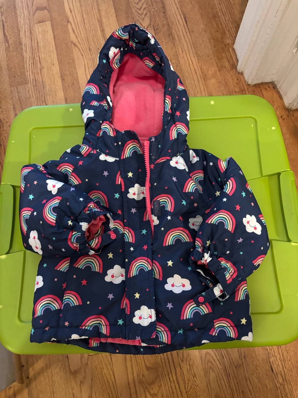 Children’s place rainbow coat